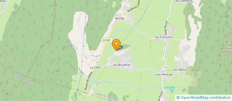 localisation de l'entreprise TRIO GINKGO  LANS-EN-VERCORS