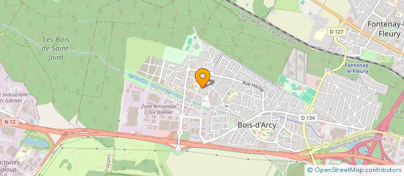 localisation de l'entreprise TRIO INVEST  BOIS-D'ARCY