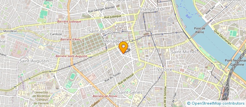 localisation de l'entreprise TRIO RUDY MUSIC  BORDEAUX