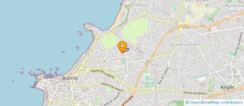 localisation de l'entreprise TRIO TRINI à BIARRITZ