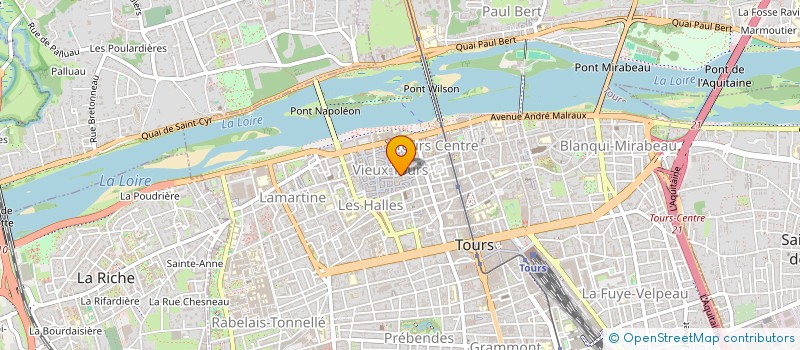 localisation de l'entreprise TRIO URBAIN  TOURS