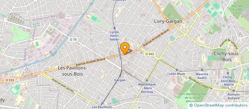 localisation de l'entreprise TRIO17 à LES PAVILLONS-SOUS-BOIS