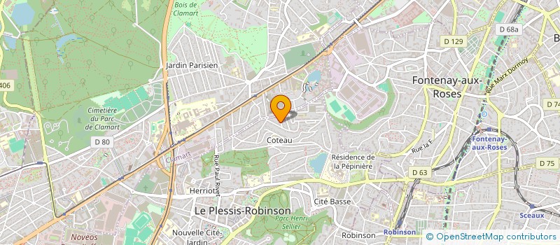 localisation de l'entreprise TRIODES IMMO à LE PLESSIS-ROBINSON