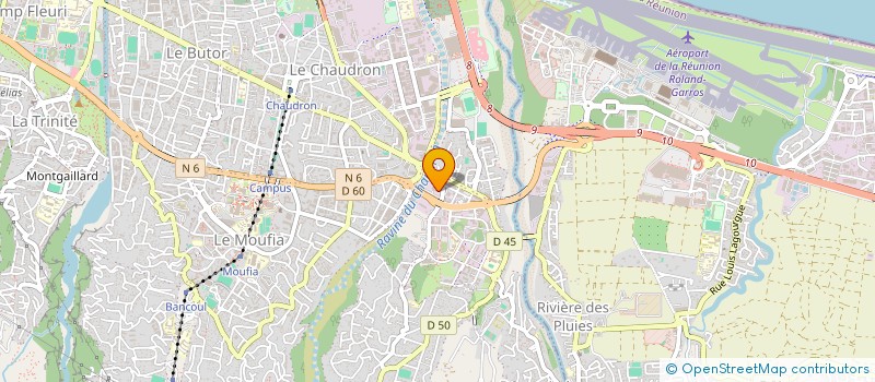 localisation de l'entreprise TRIOLET à SAINT-DENIS
