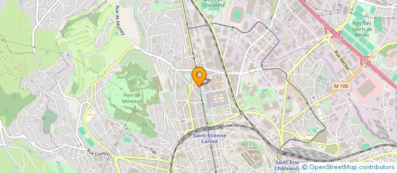 localisation de l'entreprise TRIOLLET EXBRAYAT CHOMETTE à SAINT-ETIENNE