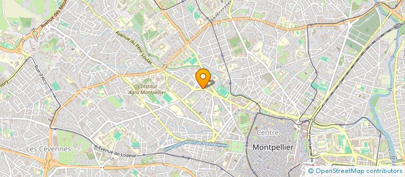 localisation de l'entreprise TRIOLOGY à MONTPELLIER