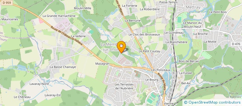 localisation de l'entreprise TRIOME  FONTAINE-LE-COMTE