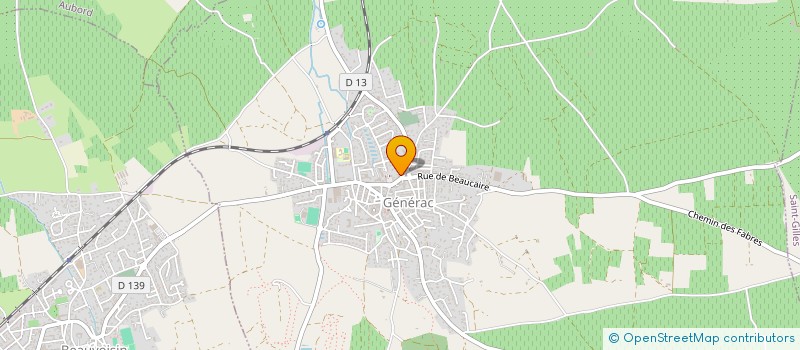 localisation de l'entreprise TRIOMFE  GENERAC