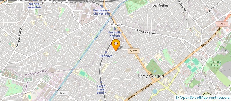 localisation de l'entreprise TRIOMPHAL SECURITE PRIVEE à LIVRY-GARGAN