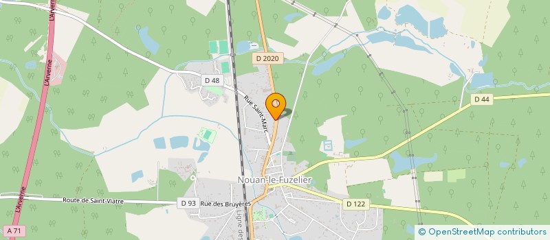 localisation de l'entreprise TRIOMPHE  NOUAN-LE-FUZELIER