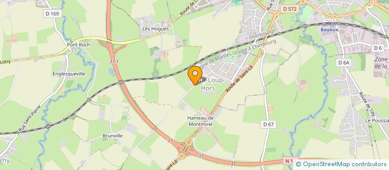 localisation de l'entreprise TRIOMPHE FAMILY  SAINT-LOUP-HORS