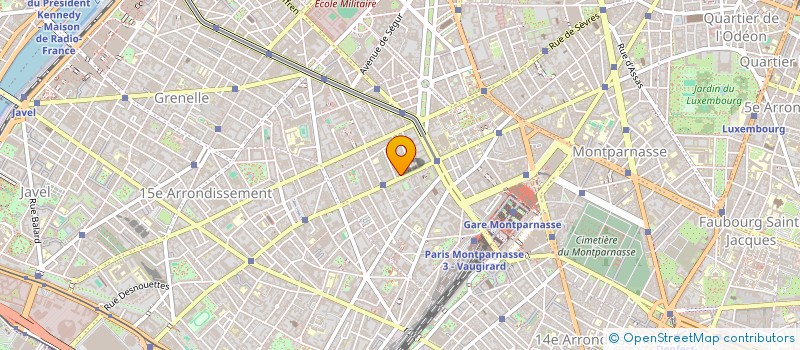localisation de l'entreprise TRIOMPHE HAUTE PROTECTION  PARIS