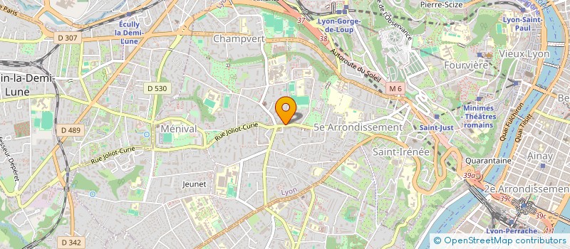 localisation de l'entreprise TRION POINT DU JOUR  LYON