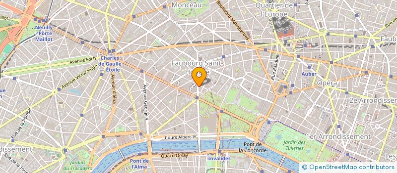 localisation de l'entreprise TRIOP'S - SECURITY & EVENTS à PARIS