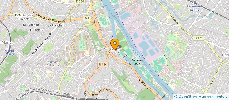 localisation de l'entreprise TRIOPS TECHNOLOGIES à LE PORT-MARLY