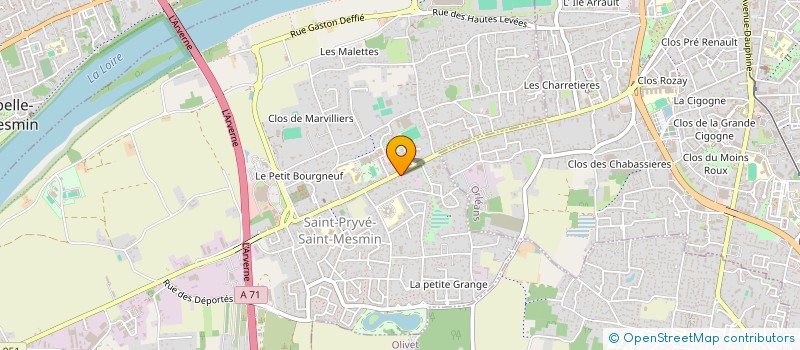 localisation de l'entreprise TRIOPTIC à SAINT-PRYVE-SAINT-MESMIN
