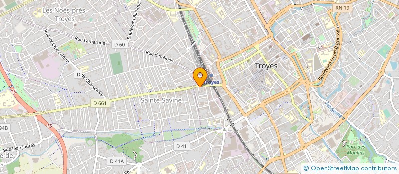 localisation de l'entreprise TRIOR  TROYES