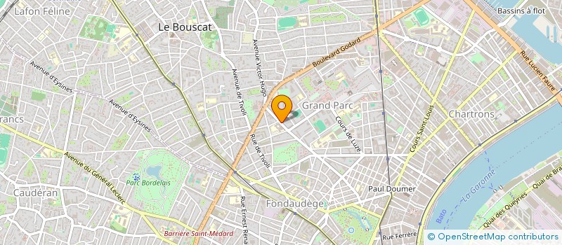 localisation de l'entreprise TRIOSMILE à BORDEAUX