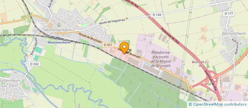 localisation de l'entreprise TRIOVISTA INTERNATIONAL  MOMMENHEIM