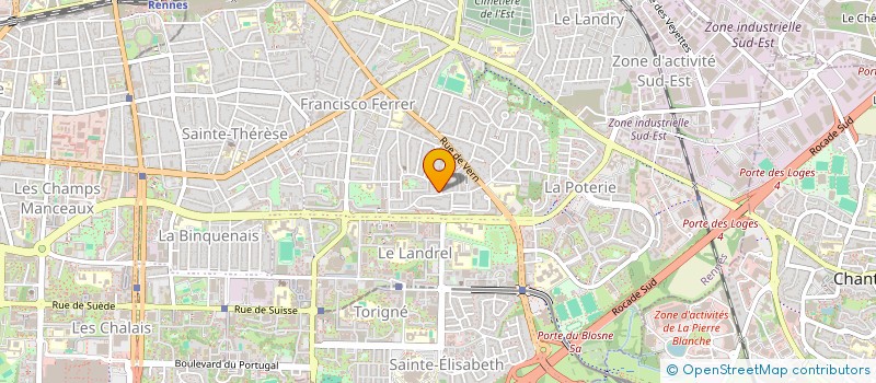 localisation de l'entreprise TRIOZART  RENNES