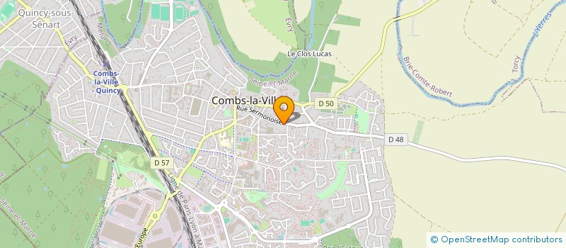localisation de l'entreprise TRIP à COMBS-LA-VILLE