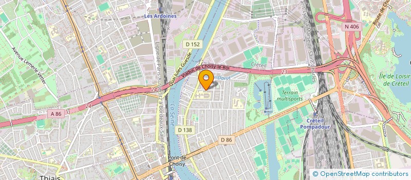 localisation de l'entreprise TRIP KANOUTE TRANSPORT  CHOISY-LE-ROI