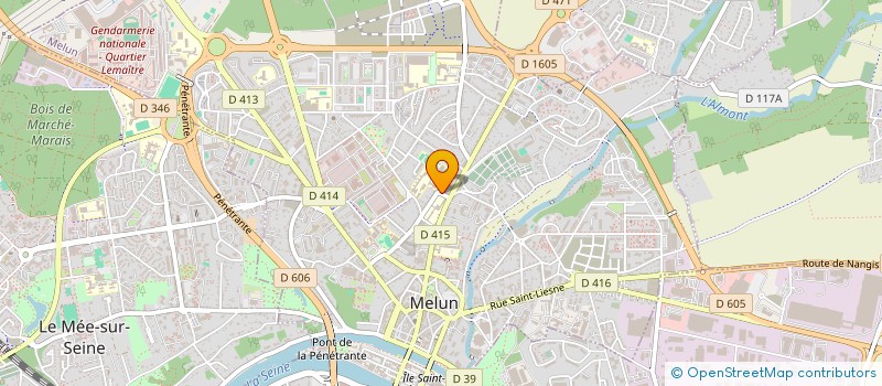 localisation de l'entreprise TRIP'WARM S&R à MELUN