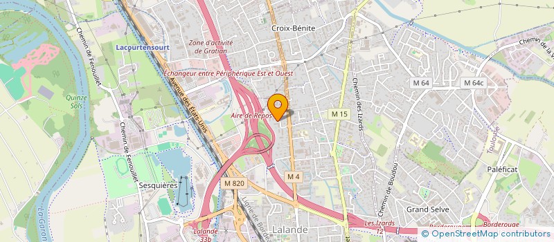 localisation de l'entreprise TRIPALIUM à TOULOUSE