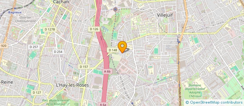 localisation de l'entreprise TRIPHANDLE  VILLEJUIF