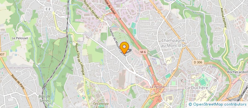 localisation de l'entreprise TRIPHASE  ECULLY