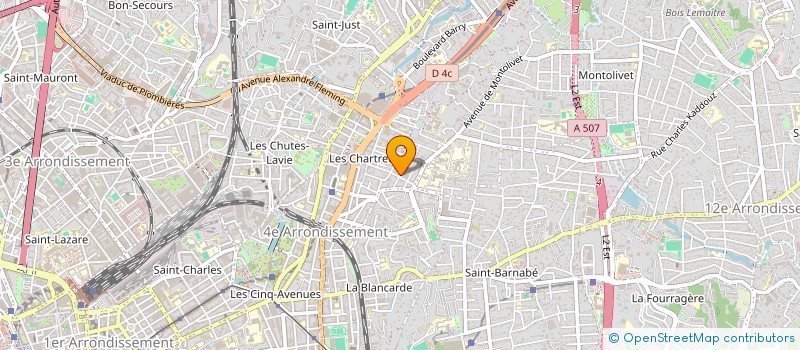 localisation de l'entreprise TRIPHOUSE à MARSEILLE