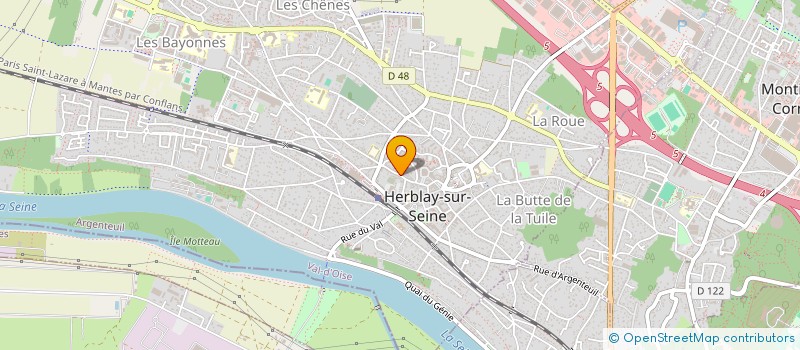 localisation de l'entreprise TRIPLE A à HERBLAY-SUR-SEINE
