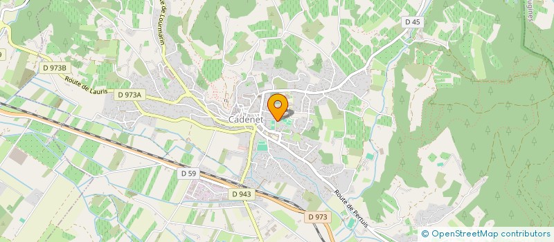 localisation de l'entreprise TRIPLE A  CADENET