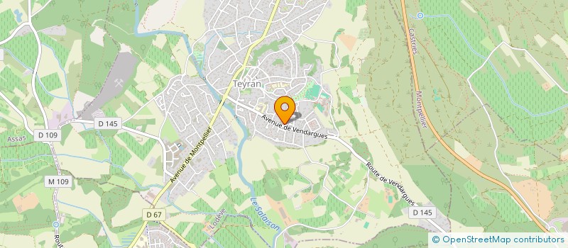 localisation de l'entreprise TRIPLE A  TEYRAN