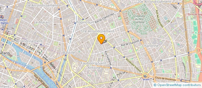 localisation de l'entreprise TRIPLE A CONSEIL à VINCENNES