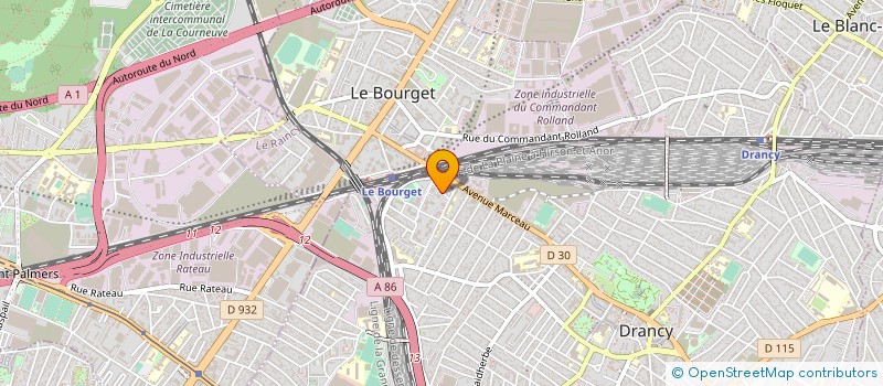 localisation de l'entreprise TRIPLE A SOLUTIONS  DRANCY