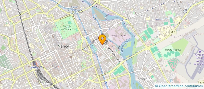 localisation de l'entreprise TRIPLE AS  NANCY