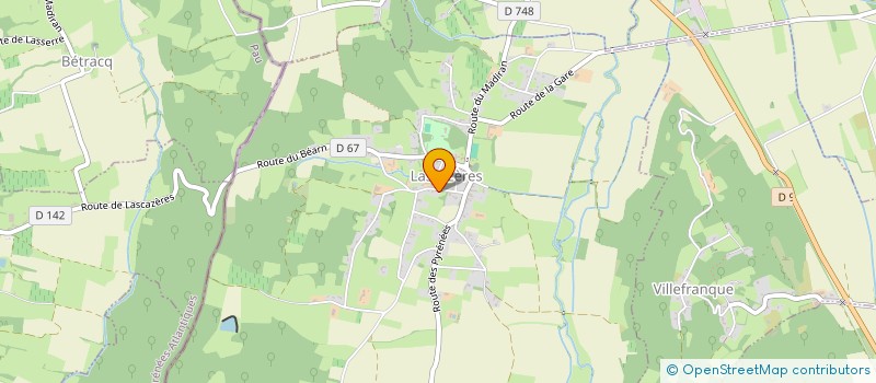 localisation de l'entreprise TRIPLE C  LASCAZERES