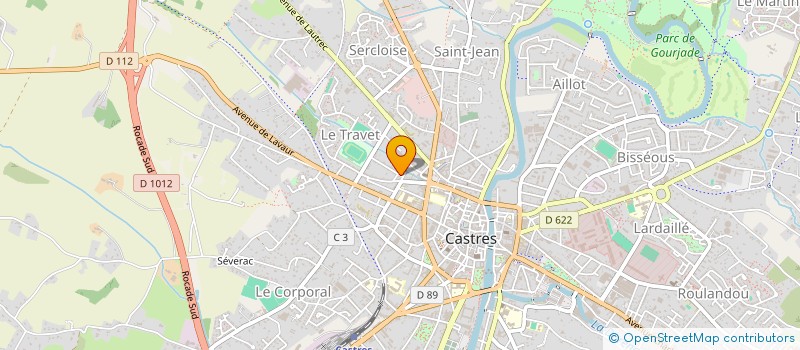 localisation de l'entreprise TRIPLE M  CASTRES