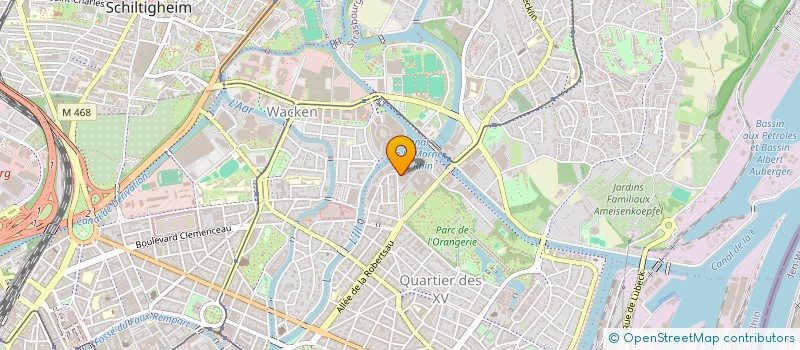 localisation de l'entreprise TRIPLE M à STRASBOURG
