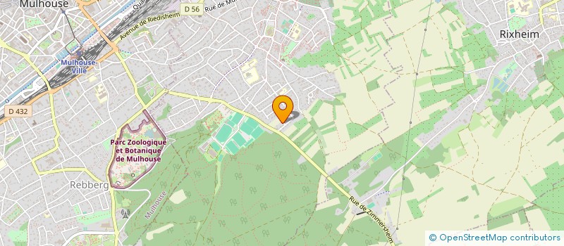 localisation de l'entreprise TRIPLE M  RIEDISHEIM