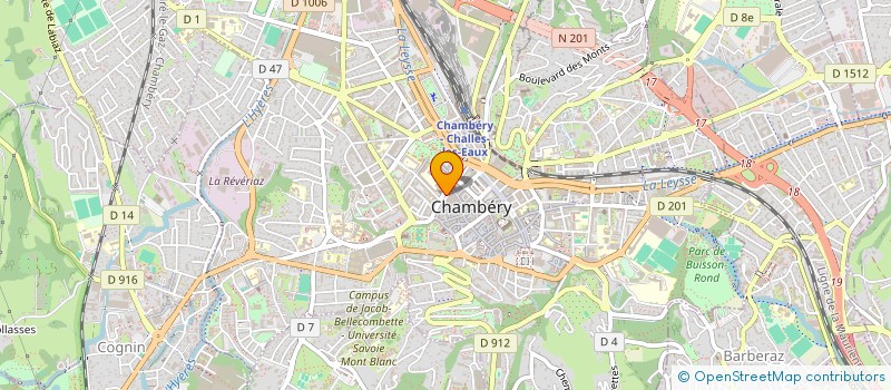 localisation de l'entreprise TRIPLE R  CHAMBERY