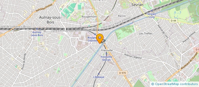 localisation de l'entreprise TRIPLE R RENOUVEAU à SEVRAN