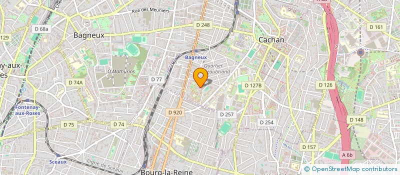 localisation de l'entreprise TRIPLE-S  CACHAN