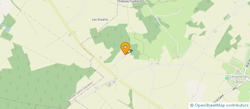 localisation de l'entreprise TRIPLE SAUT  LEIGNE-LES-BOIS