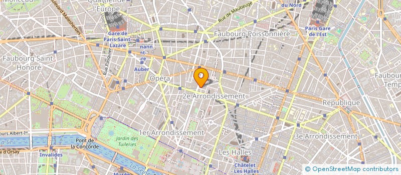 localisation de l'entreprise TRIPLE TWO  PARIS