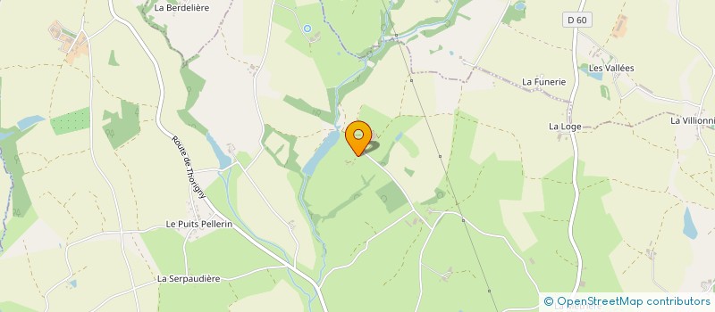 localisation de l'entreprise TRIPLE X  THORIGNY