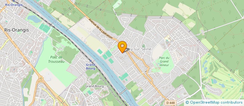 localisation de l'entreprise TRIPLE8 à SOISY-SUR-SEINE