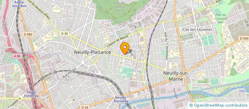 localisation de l'entreprise TRIPLEACONSEIL à NEUILLY-PLAISANCE