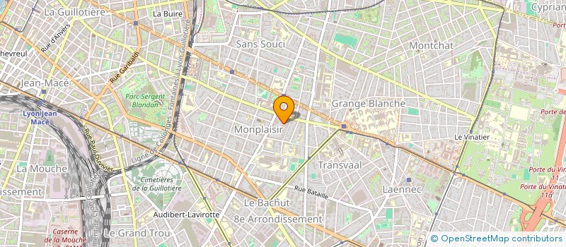 localisation de l'entreprise TRIPLECAR  LYON